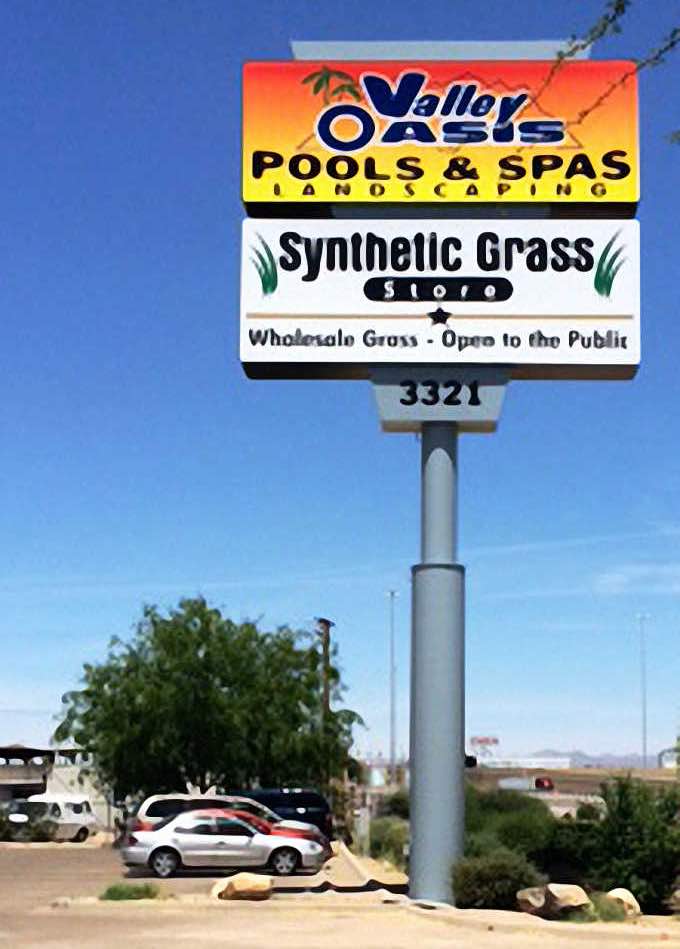 Valley-Oasis-Road-Freeway-Pole-Sign